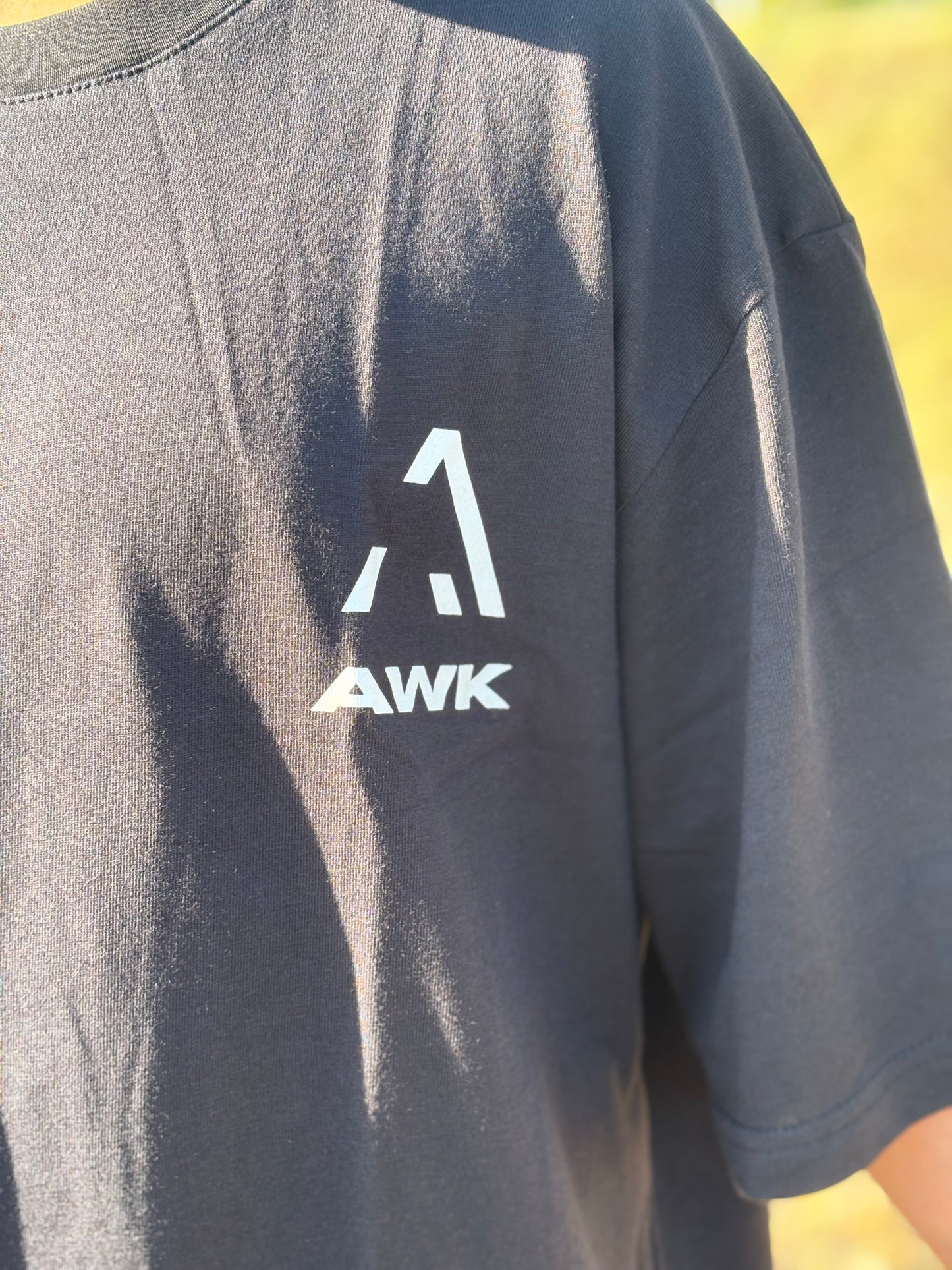 Awakened Oversized Tee – Black