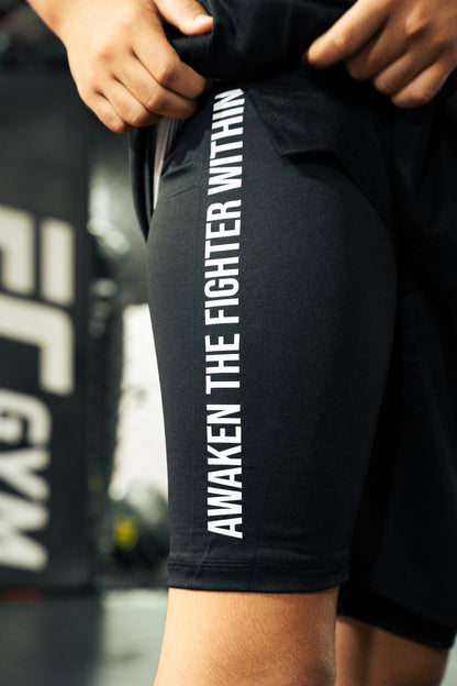 AWKND 2-in-1 Hybrid Shorts