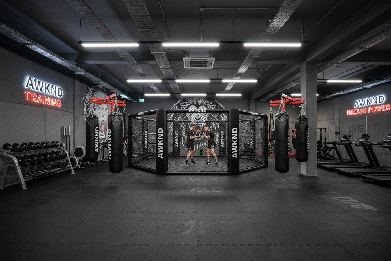 AWKND branding in it